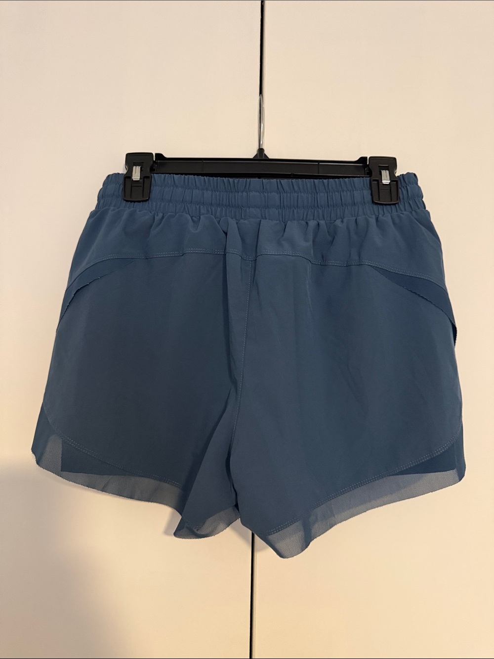 HALARA Slate Blue Layered Running Shorts - Picture 2 of 3